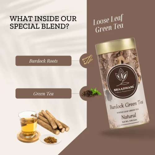 Burdock Green Tea Treats Fever